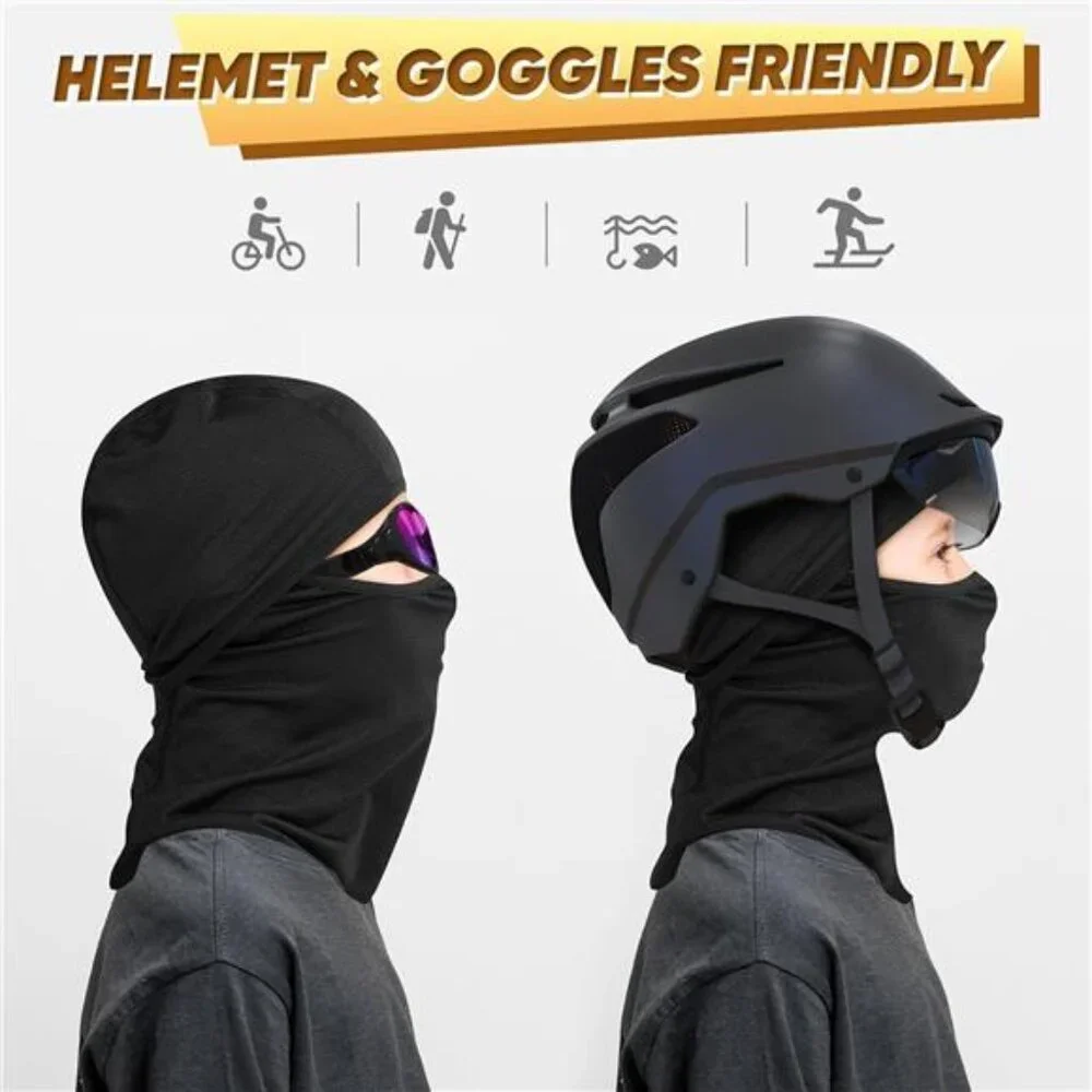 Kids Balaclava Ski Mask Cold Weather Windproof Tactical Face Mask Winter
